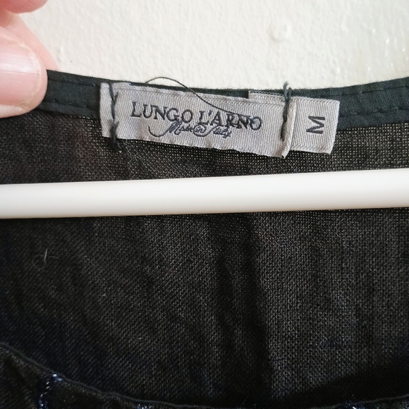 Black Sheath High Low Cocktail Dress - Picture 6 of 8